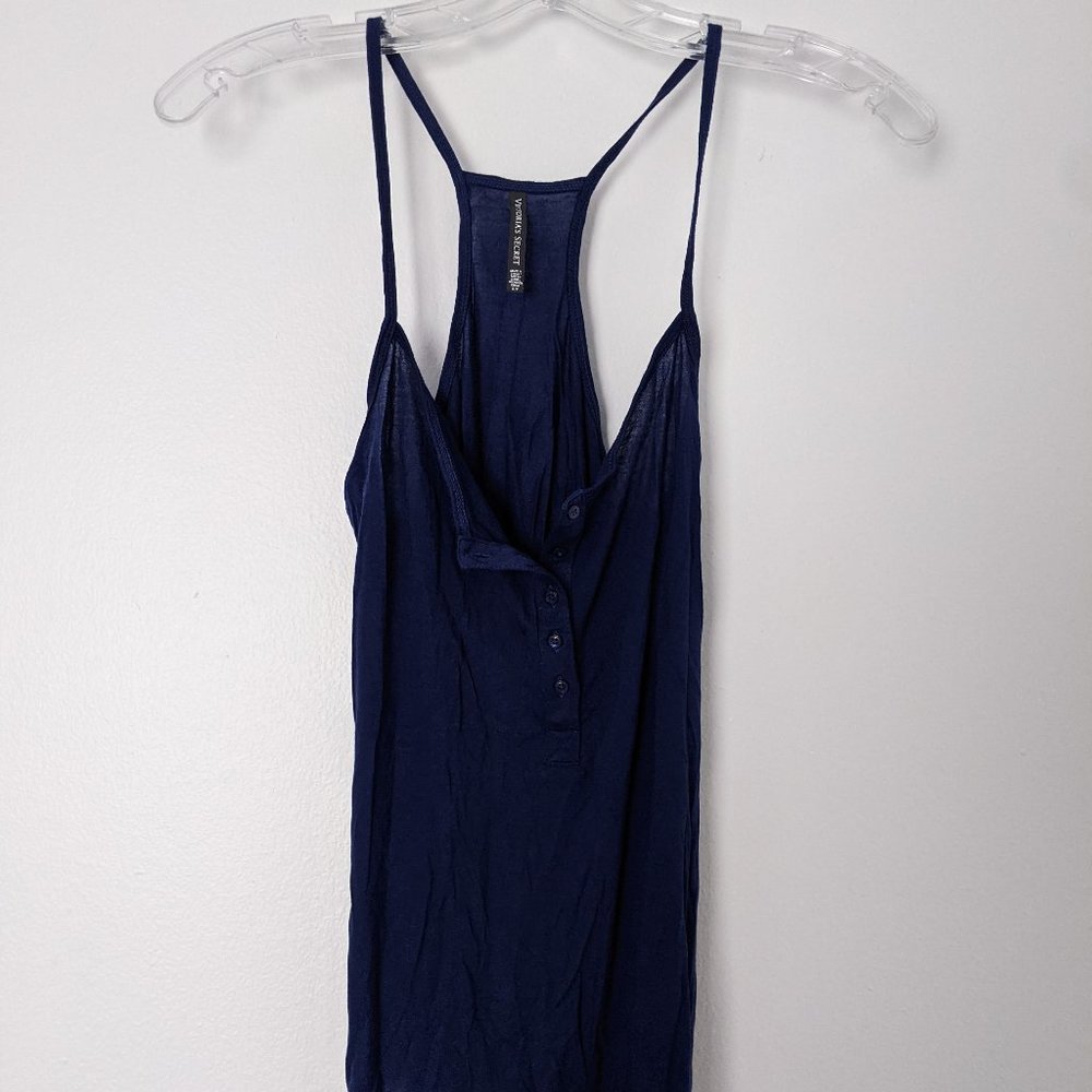 Victoria's Secret Button Up Tank Top (Racerback)